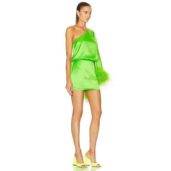 Retrofete ALLEGRA DRESS Lime Punch XS - Picture 5 of 15